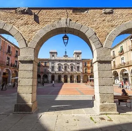 Premium Plaza Mayor Con Parking Apartmán Ávila